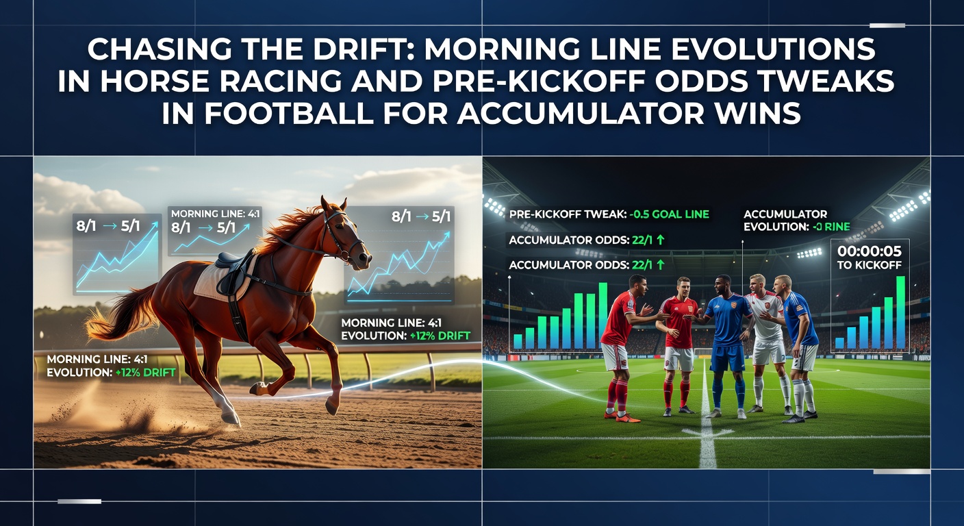 Digital display showing evolving morning line odds for a horse race, with numbers shifting from early lines to final pools