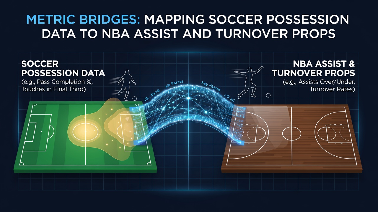 Analysts reviewing soccer possession heatmaps alongside NBA assist and turnover tracking interfaces on dual monitors