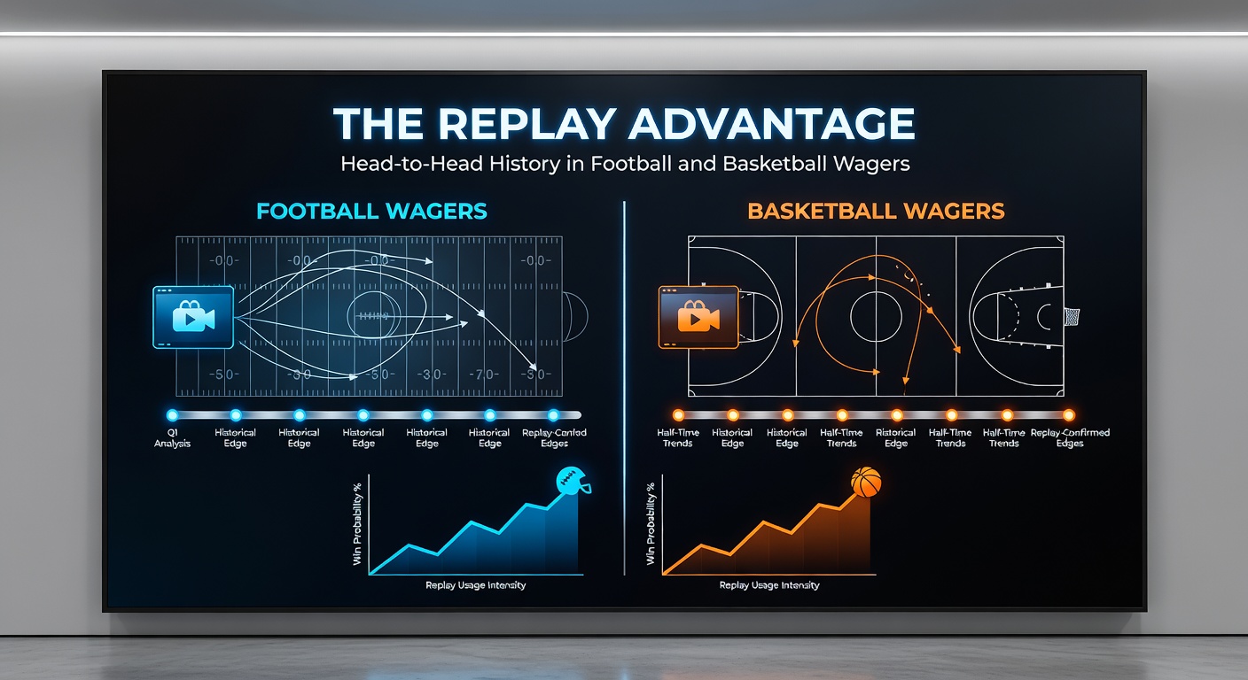 Basketball players in a high-stakes NBA playoff rematch, capturing the intensity of a close head-to-head battle with scoreboards flashing and crowd roaring